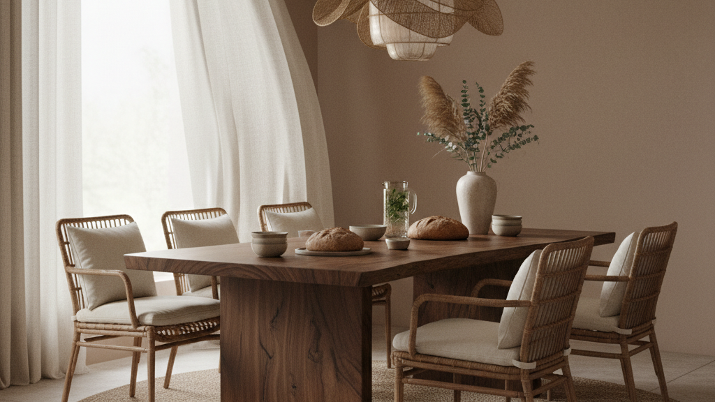 natural materials furniture